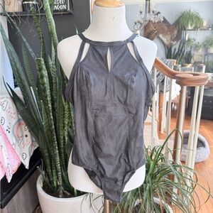 Charcoal Leotard